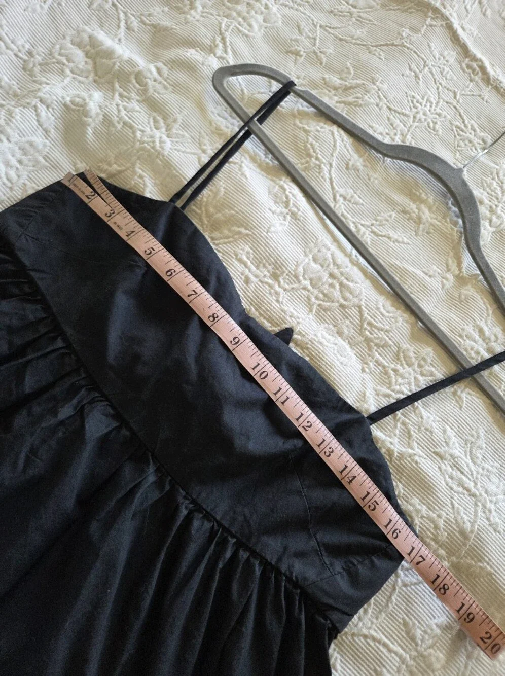 J. Crew | Black Spaghetti Strap Tiered Midi Dress